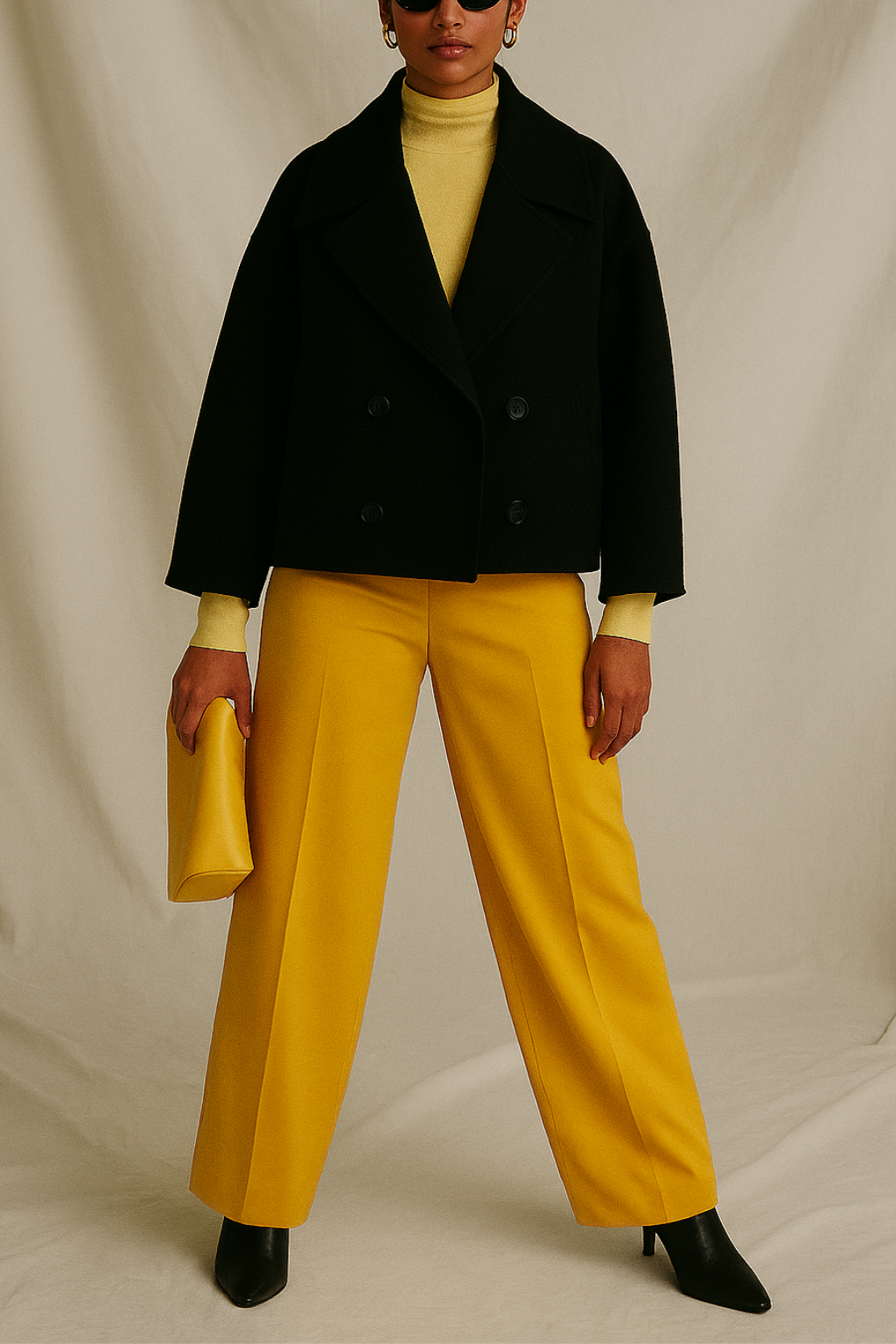 Anneli | Eleganter Blazer mit doppeltem Verschluss – Locker sitzende, lange Jacke für Frühlings- und Herbstoutfits