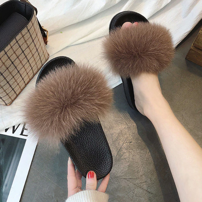 Huxina | Dames zachte en warme huisslippers – knusse instap-slippers voor binnen in de winter