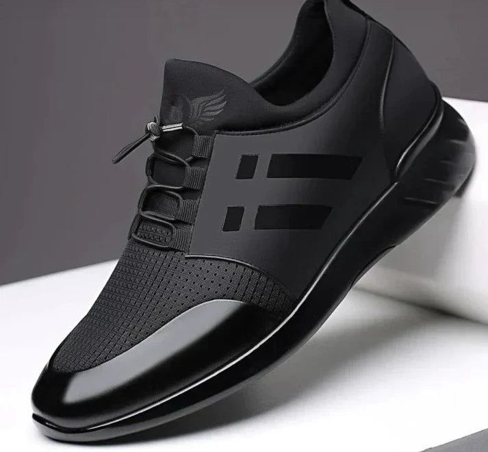 Oisin | Stijlvolle leren sneakers voor heren – Comfortabele sneakers voor dagelijks gebruik