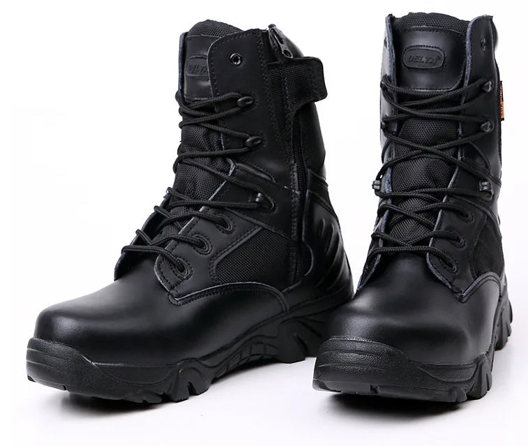 Fortrex | Bottes militaires indestructibles pour hommes – hiver, extérieur, tactiques, amortissantes, antidérapantes