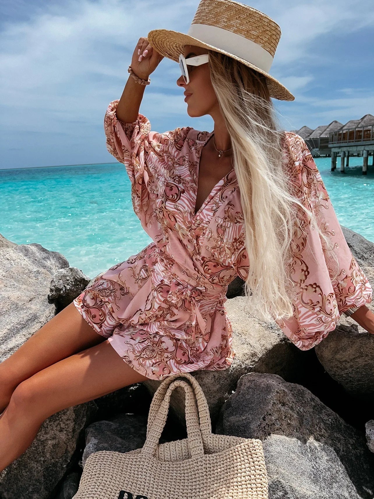Noelyra | Zomerse strandjurk voor dames – Lichtgewicht, mouwloos