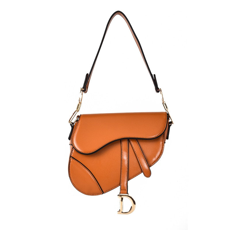 Cavessa | Sac de luxe pour femme - Sac bandoulière en cuir PU, élégant sac à main de créateur pour femme