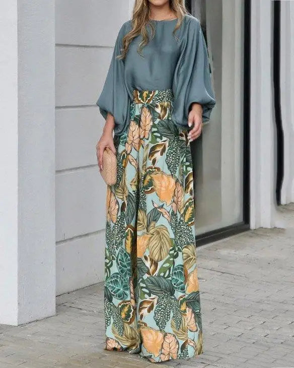 Zayla | Tweedelige set in vintage-stijl – Casual en elegante zomerse set voor dames