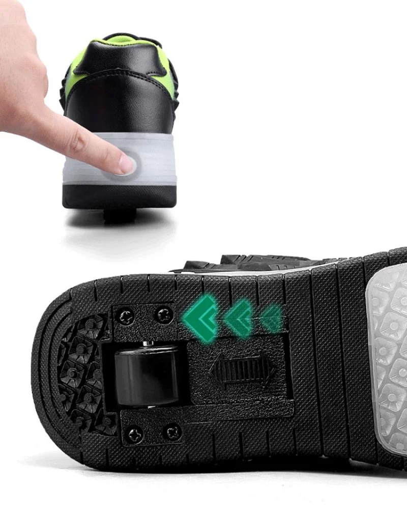 Rollix | Zweirad-Rollschuhe – Strapazierfähige Outdoor-Skatingschuhe