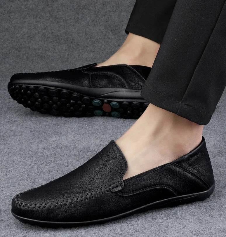 UrbanLoaf | Heren PU Leren Loafers – Casual Instap Dress Schoenen