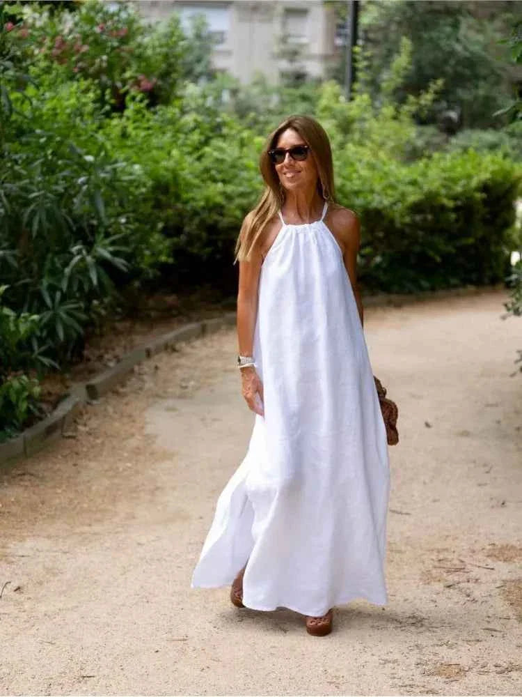 Sonnet | Chique halterjurk voor dames – Elegante mouwloze outfit voor feestjes