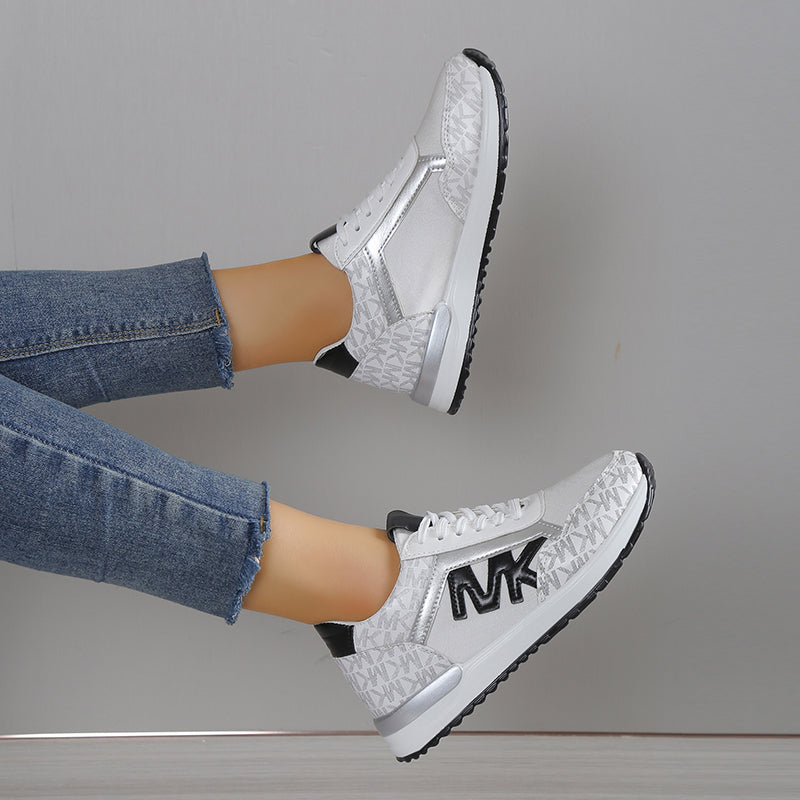 Basha | Comfortabele damessneakers  Ademende orthopedische wandelschoenen