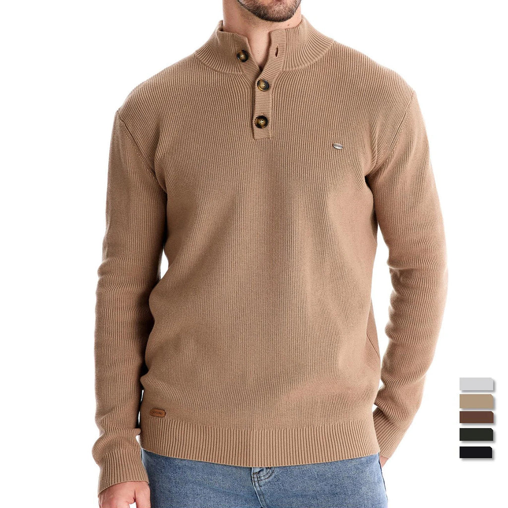 Sayer | Tijdloze gebreide trui voor heren – zachte, comfortabele pullover voor casual en nette looks