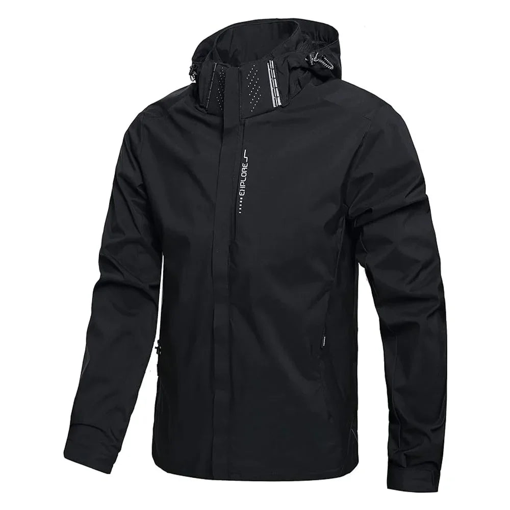 Steinar | Wasserdichte Herren-Regenjacke, winddichter Schutz und leichte Outdoor-Jacke