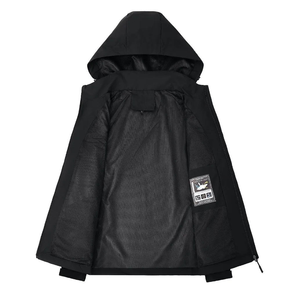 Steinar | Wasserdichte Herren-Regenjacke, winddichter Schutz und leichte Outdoor-Jacke