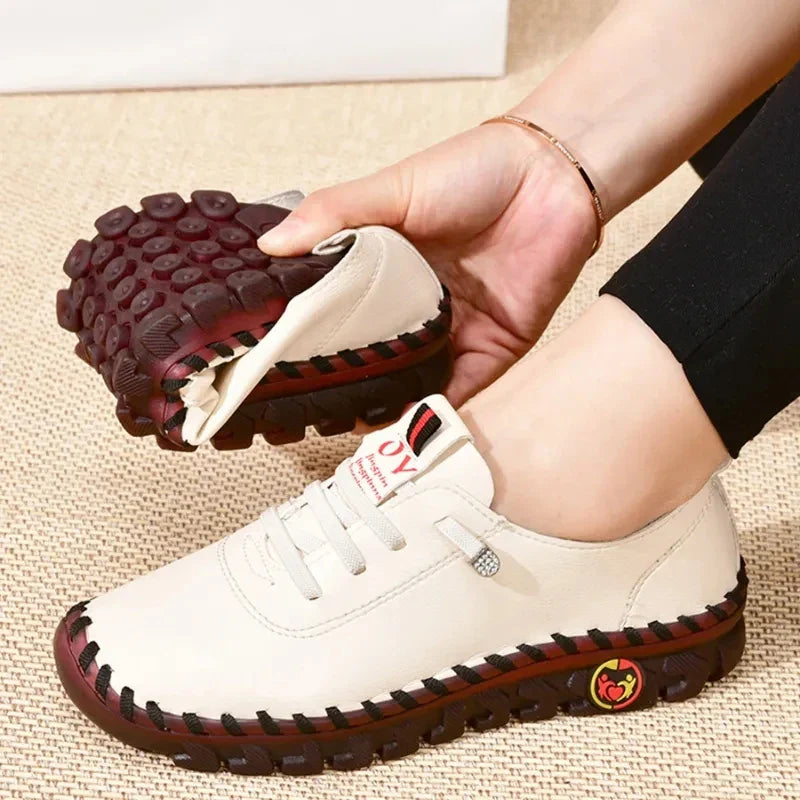 Myrenth | Moccasin-sneakers voor dames – Stedelijke instaploafers