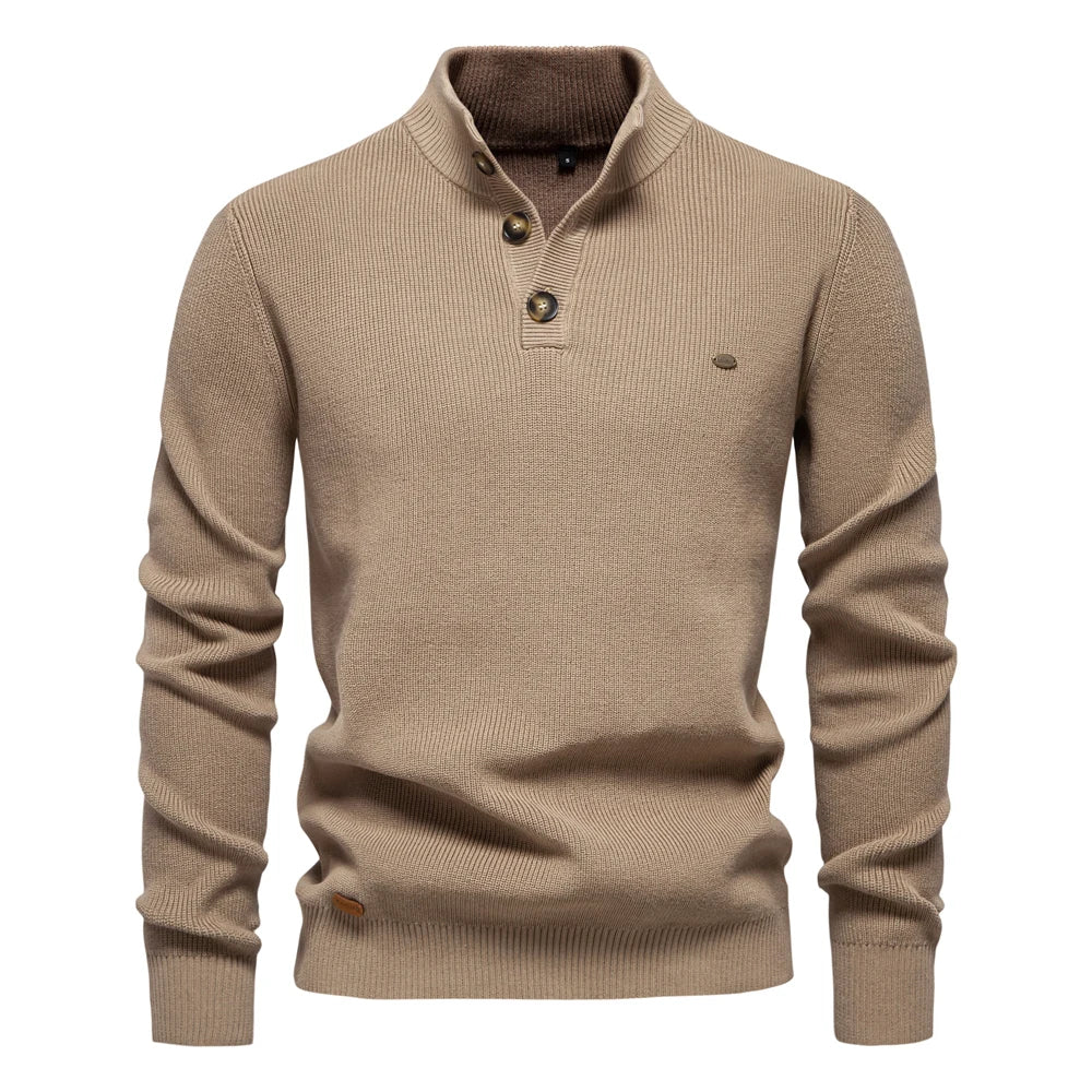 Sayer | Tijdloze gebreide trui voor heren – zachte, comfortabele pullover voor casual en nette looks