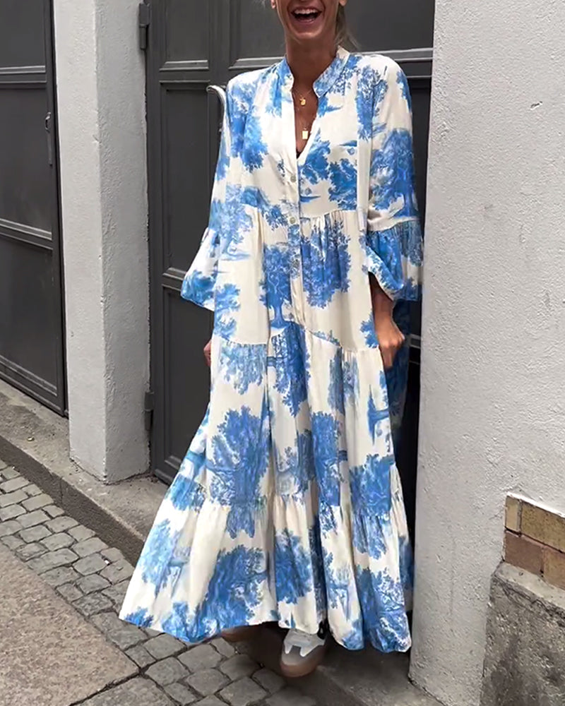 Briveth | FreeSpirit Boho-jurk – Vloeiende zomerjurk voor dames