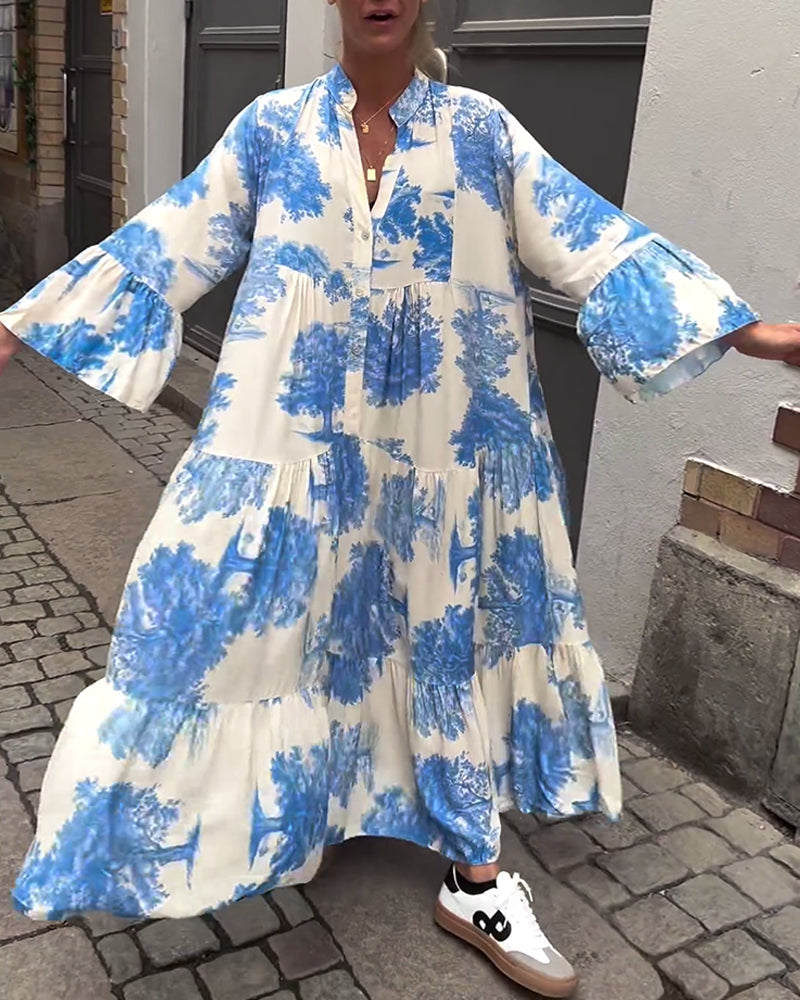 Briveth | FreeSpirit Boho-jurk – Vloeiende zomerjurk voor dames