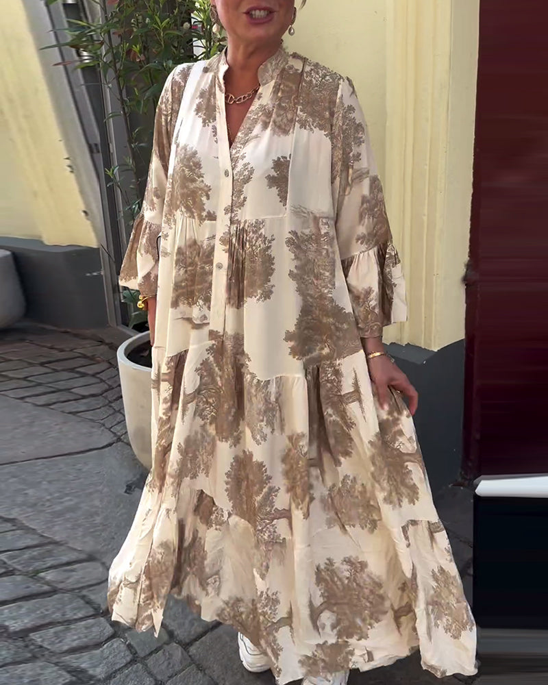 Briveth | FreeSpirit Boho-jurk – Vloeiende zomerjurk voor dames