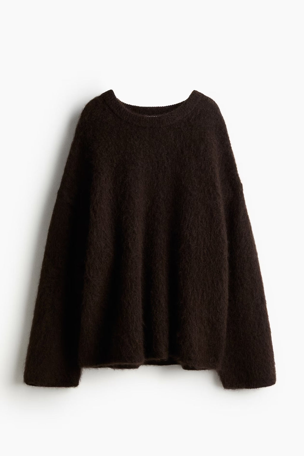 Annemiek | Damen-Mohairpullover – weicher Strickpullover mit Rundhalsausschnitt, warmes und elegantes Oberteil für den Winter