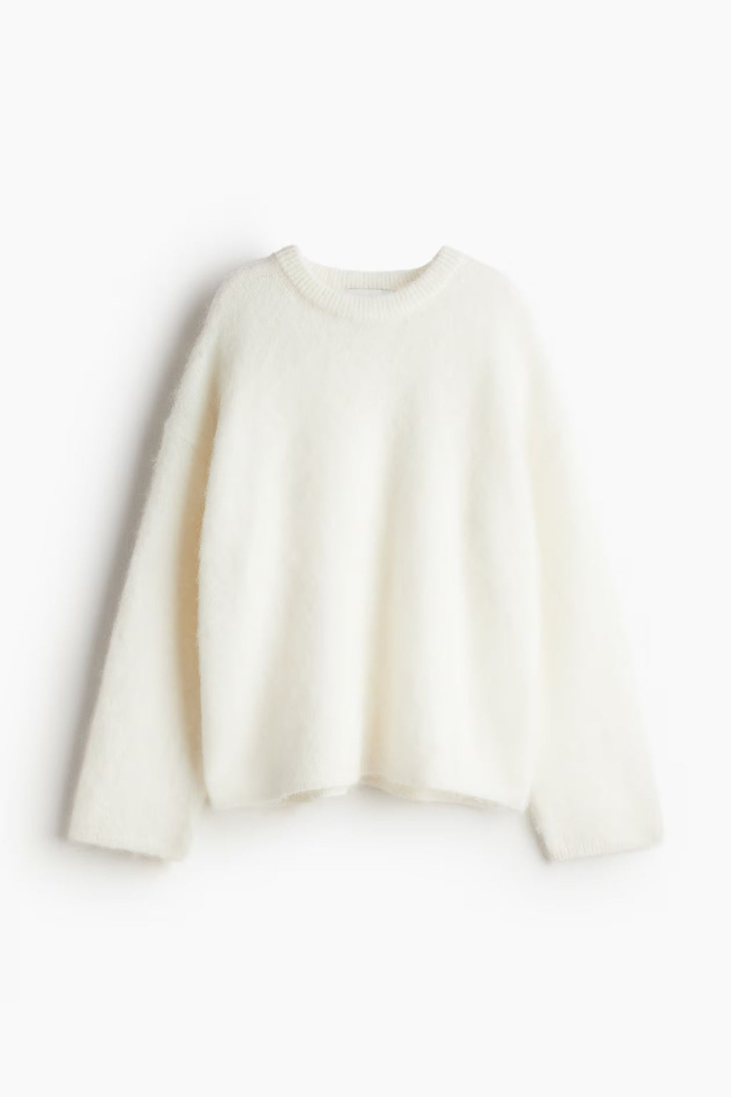 Annemiek | Damen-Mohairpullover – weicher Strickpullover mit Rundhalsausschnitt, warmes und elegantes Oberteil für den Winter