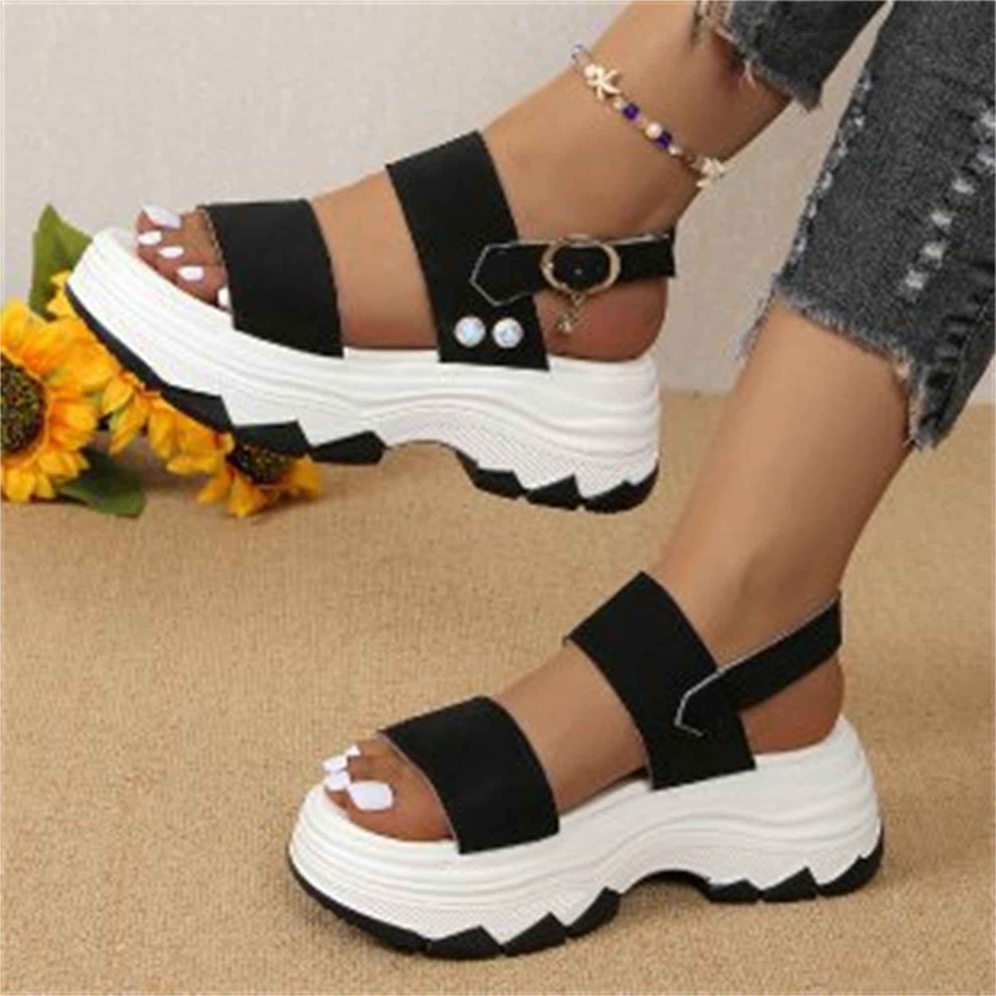 Talira | Dames Actieve Sandalen met Dubbele Band, Gevoerde Schokabsorberende Zool