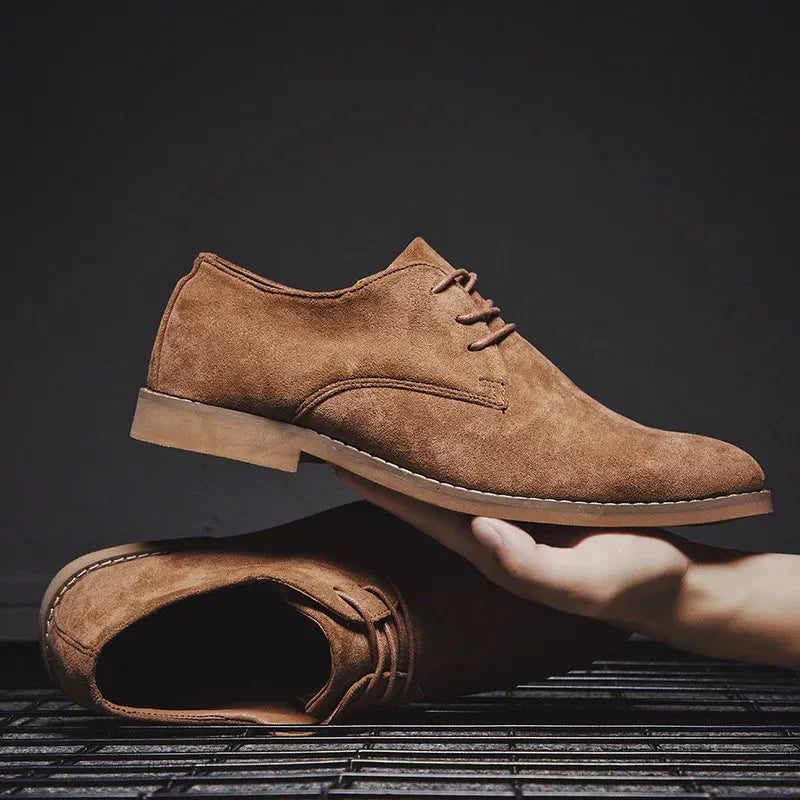 Vjekoslav | Chaussures Oxford en daim pour homme - Élégantes, légères et confortables toute la journée