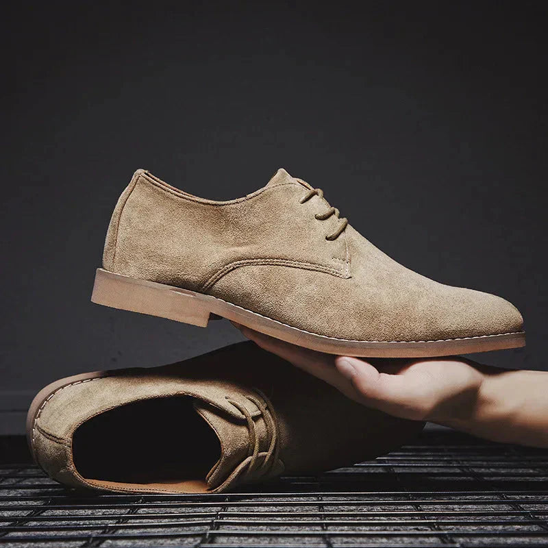Vjekoslav | Elegante Oxford-Schuhe aus Wildleder für Herren – leicht und komfortabel für den ganzen Tag