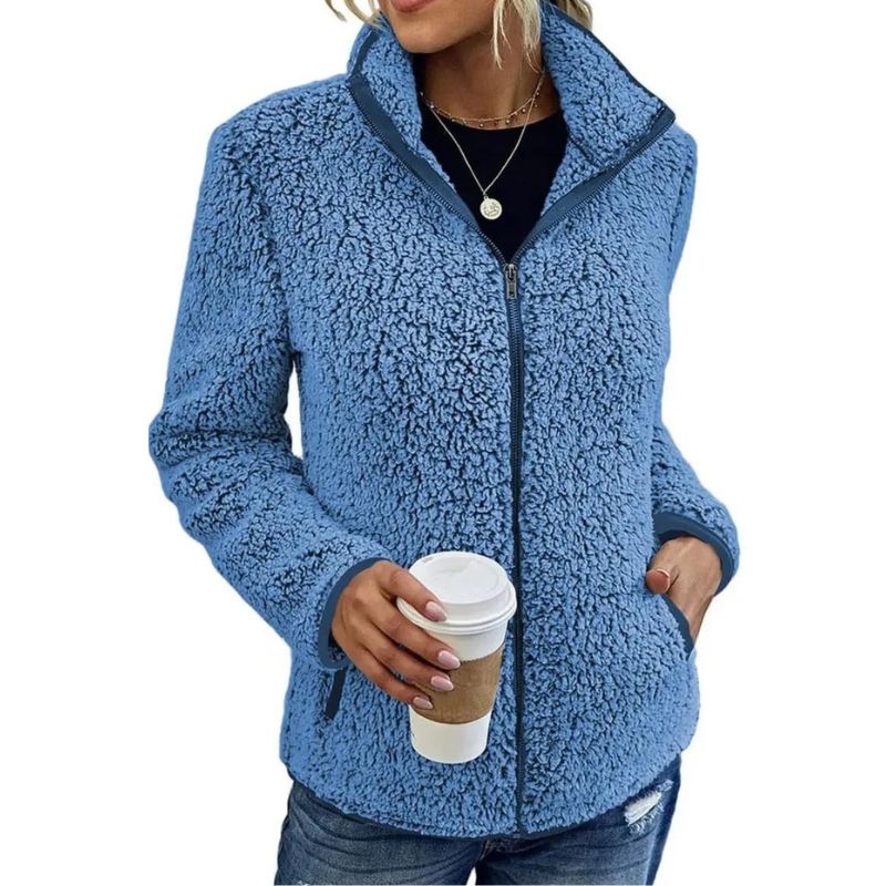 Lyraelle | Veste polaire d'hiver pour femme – Veste décontractée chaude et légère