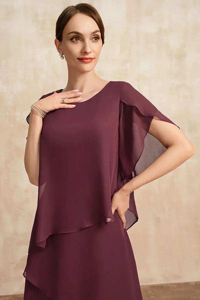 Aviayn | Casual modejurk voor dames – elegante winter midi jurk met lange mouwen