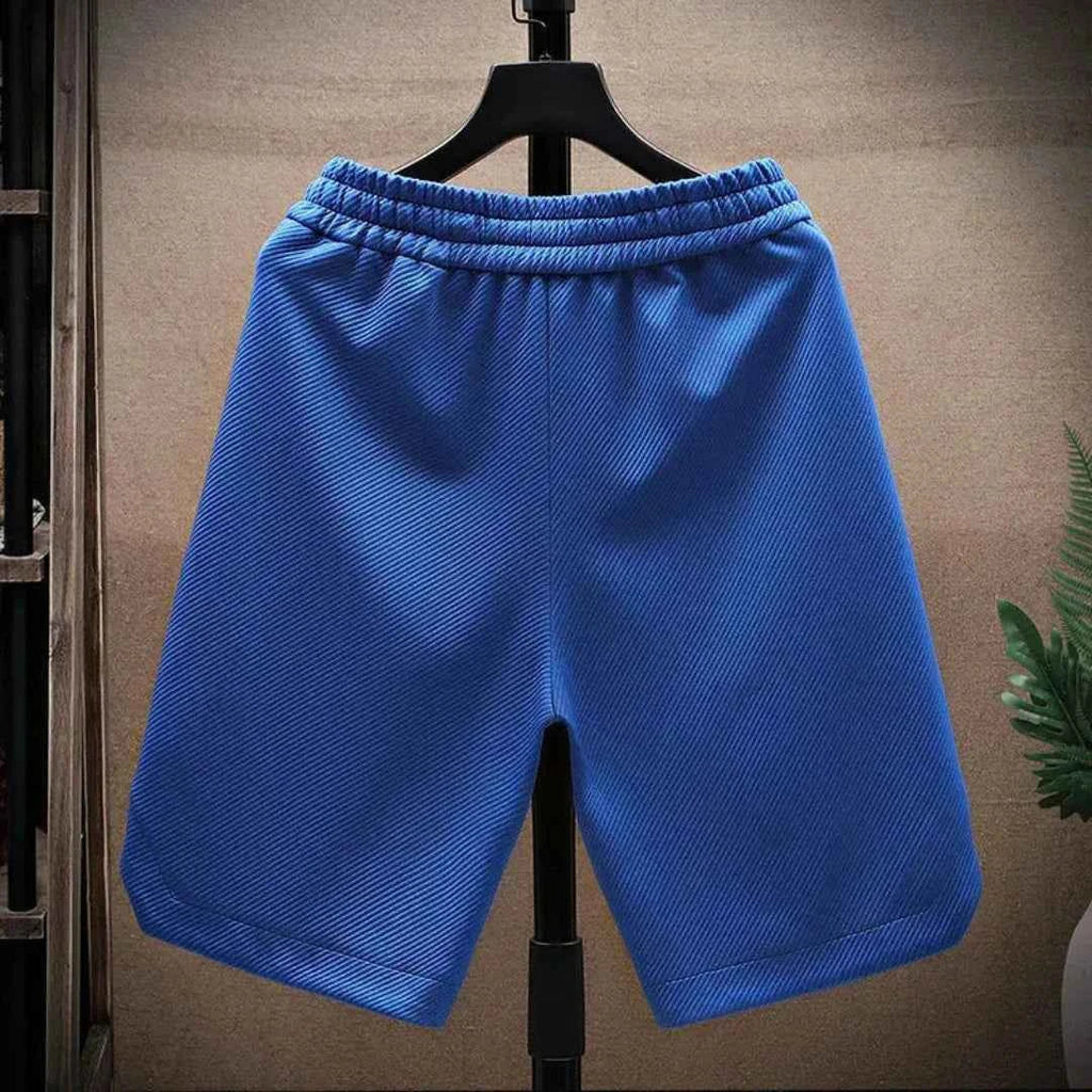 Varnel | Heren short met contrasterende biezen – ademende, lichtgewicht sport- en hardloopshort voor de zomer