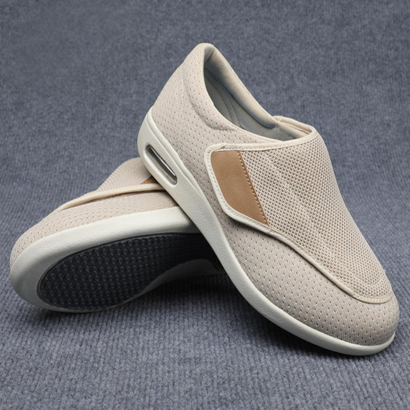 Damar | Extra Brede Pasvorm Zachte Schoenen – Antislip Comfortabele Dagelijkse Wandel Schoenen