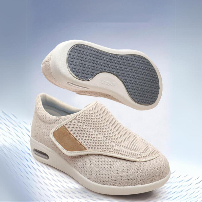 Damar | Extra Brede Pasvorm Zachte Schoenen – Antislip Comfortabele Dagelijkse Wandel Schoenen