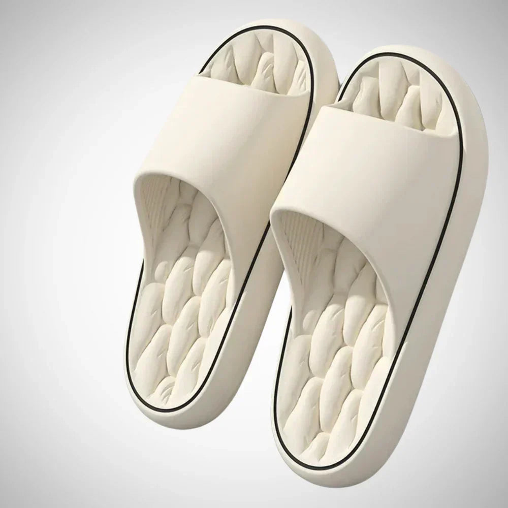 Dovrix | Cloud-Like Pillow Slides voor heren – zachte, gewatteerde instapsandalen