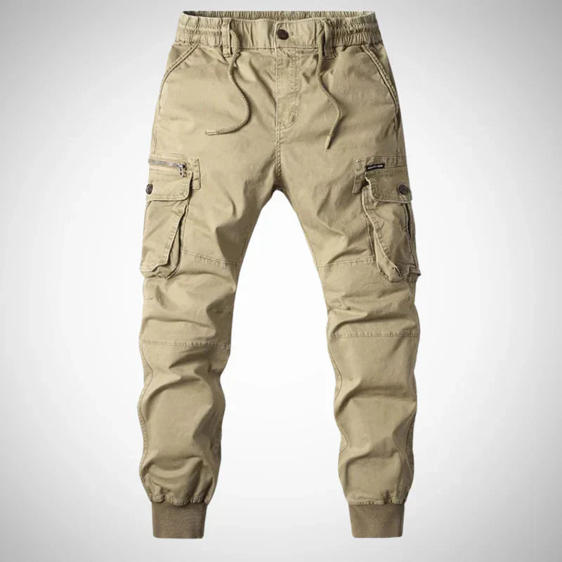Zyren | Heren Utility Cargo Broeken – Relaxed fit, met meerdere zakken, casual broek voor werk en streetwear