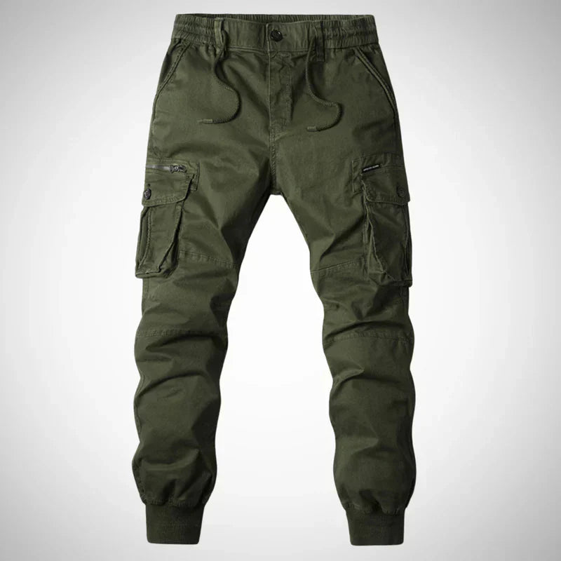 Zyren | Heren Utility Cargo Broeken – Relaxed fit, met meerdere zakken, casual broek voor werk en streetwear