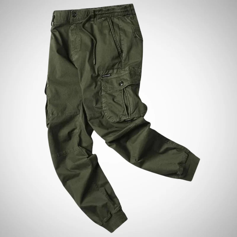 Zyren | Heren Utility Cargo Broeken – Relaxed fit, met meerdere zakken, casual broek voor werk en streetwear