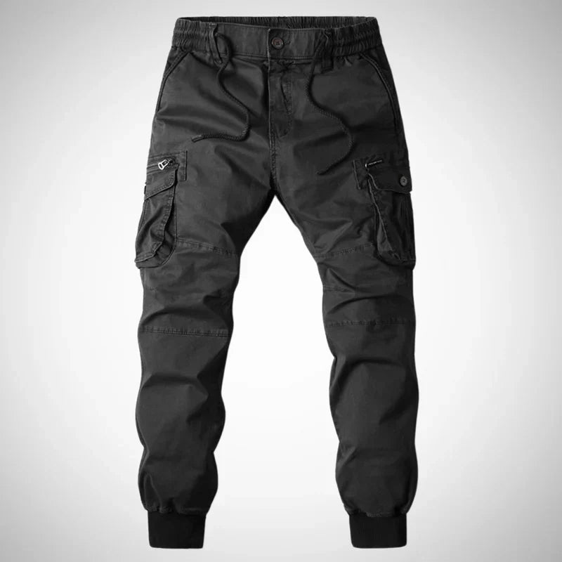 Zyren | Heren Utility Cargo Broeken – Relaxed fit, met meerdere zakken, casual broek voor werk en streetwear