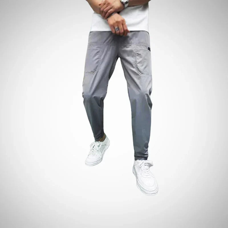 Brevian | Flexibele cargobroek voor heren – Slanke stretchbroek in utility-stijl