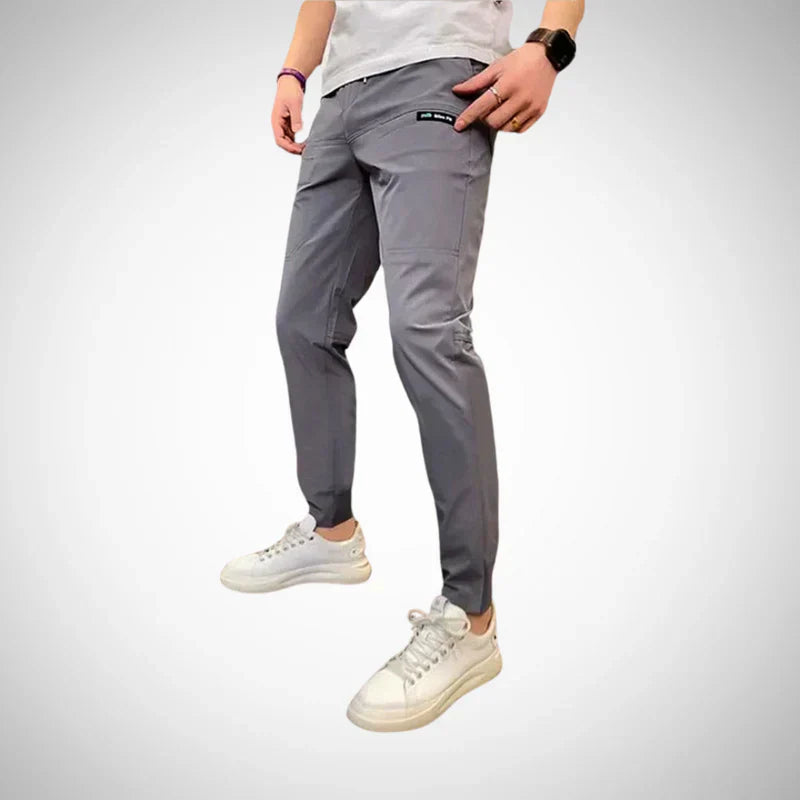 Brevian | Flexibele cargobroek voor heren – Slanke stretchbroek in utility-stijl