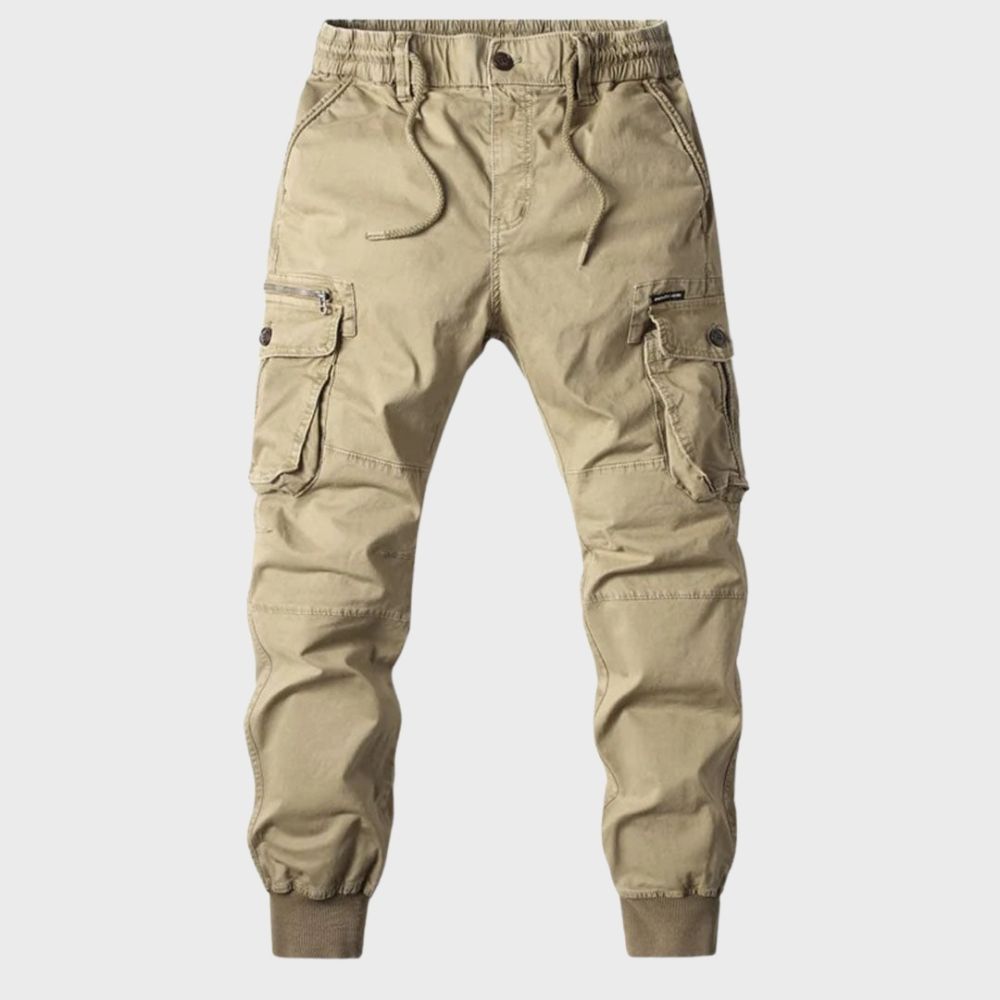 Peren | Heren cargobroek – slim fit joggers met zakken, casual comfortabele draagbroekHeren cargobroek – slim fit joggers met zakken, casual comfortabele draagbroek