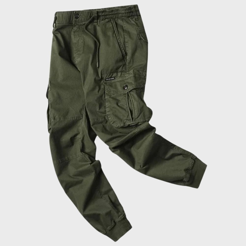 Peren | Heren cargobroek – slim fit joggers met zakken, casual comfortabele draagbroekHeren cargobroek – slim fit joggers met zakken, casual comfortabele draagbroek