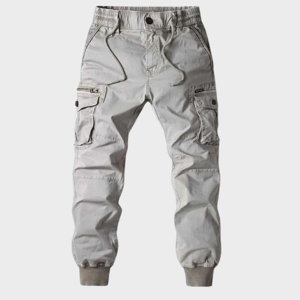 Peren | Heren cargobroek – slim fit joggers met zakken, casual comfortabele draagbroekHeren cargobroek – slim fit joggers met zakken, casual comfortabele draagbroek