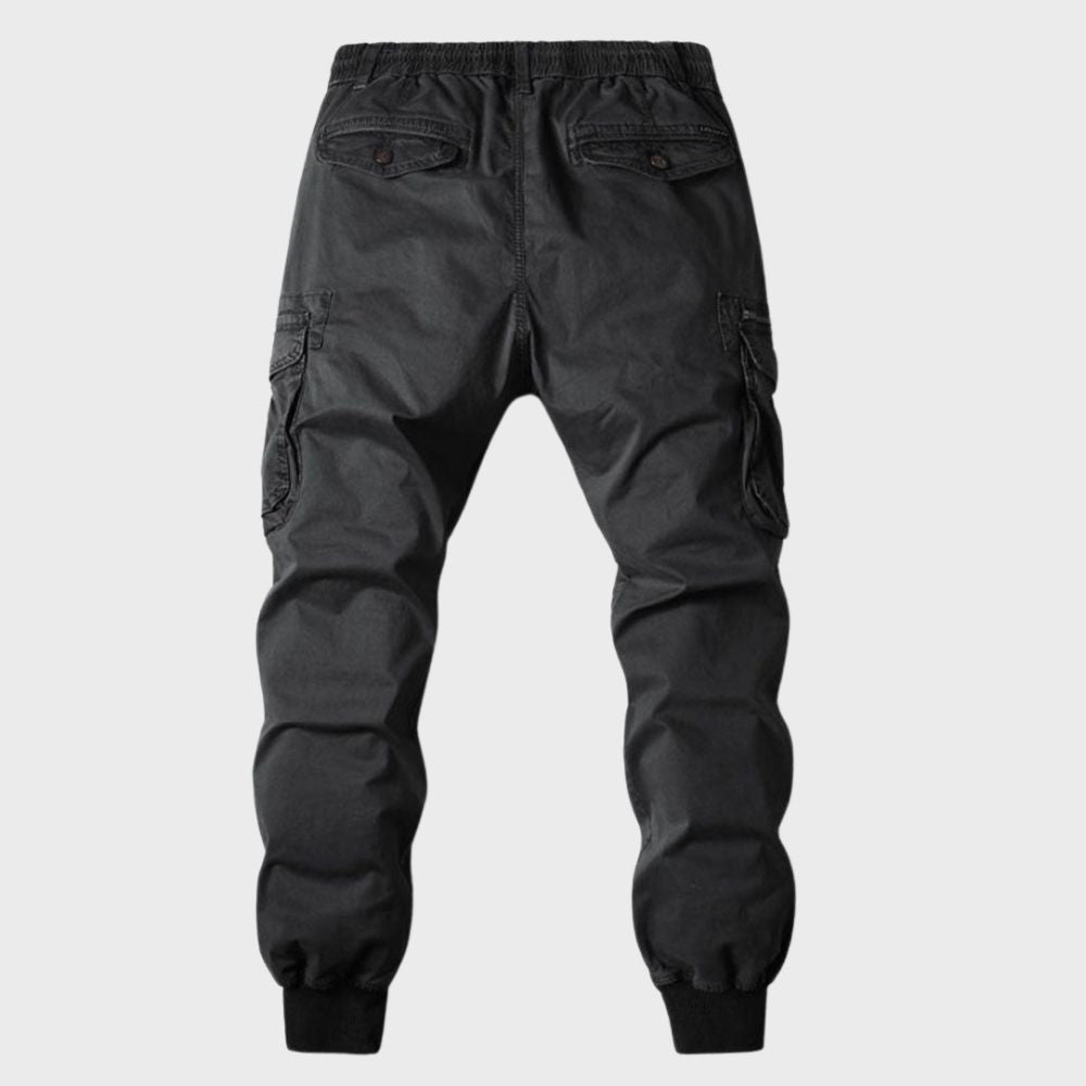 Peren | Heren cargobroek – slim fit joggers met zakken, casual comfortabele draagbroekHeren cargobroek – slim fit joggers met zakken, casual comfortabele draagbroek
