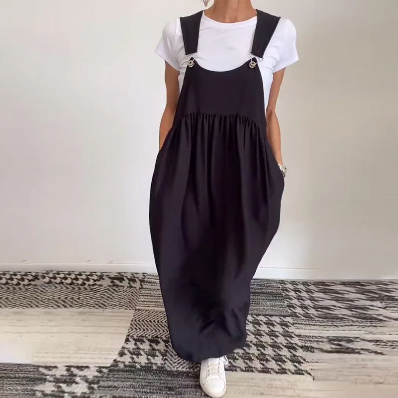 Arlienna | Losvallende maxi-jumperjurk voor dames – lange jurk om te combineren