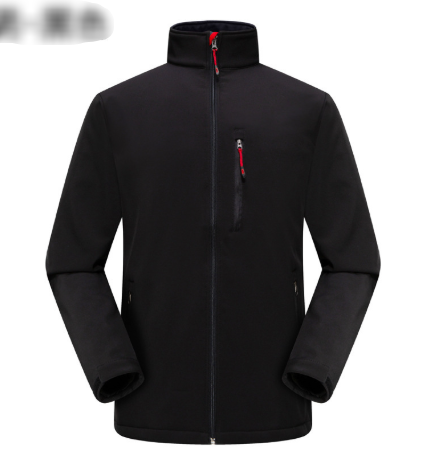 Lorneth | Veste imperméable pour homme – Fermeture éclair intégrale, col montant, coupe-vent