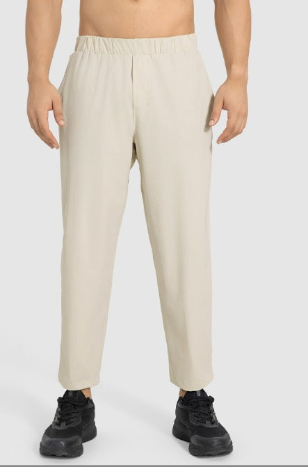Nevron | Leinenhose für Herren mit Kordelzug – Leichte, atmungsaktive und bequeme Hose