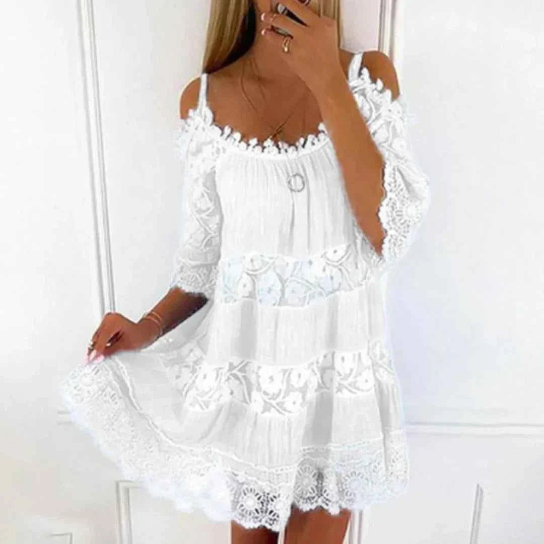 Merida | Chic Cold-Shoulder Zomerjurk voor Dames