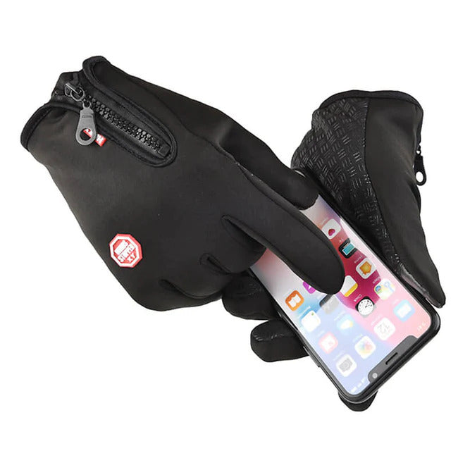 WarmGrip | Gants thermiques d'hiver unisexes – compatibles avec les écrans tactiles, coupe-vent et imperméables
