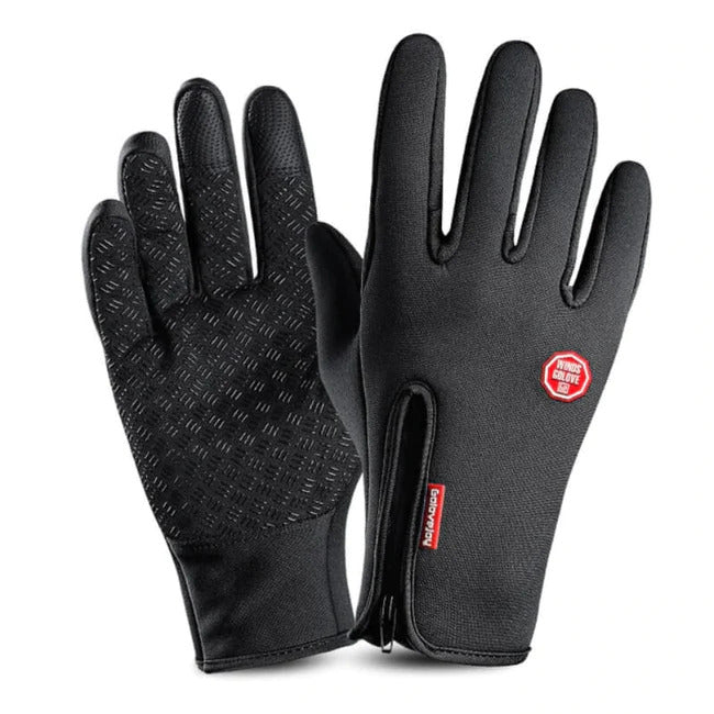 WarmGrip | Gants thermiques d'hiver unisexes – compatibles avec les écrans tactiles, coupe-vent et imperméables