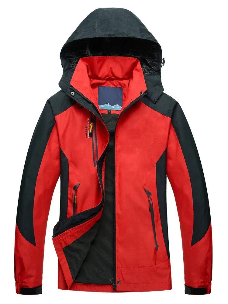 Amiara | Dames outdoorjas – Waterdichte, winddichte winterjas met afneembare capuchon