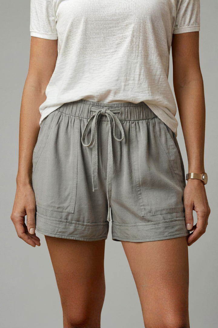 Thirielle | Dames Shorts met Trekkoord – Relaxte Pasvorm, Elastische Taille, Casual Zomershorts