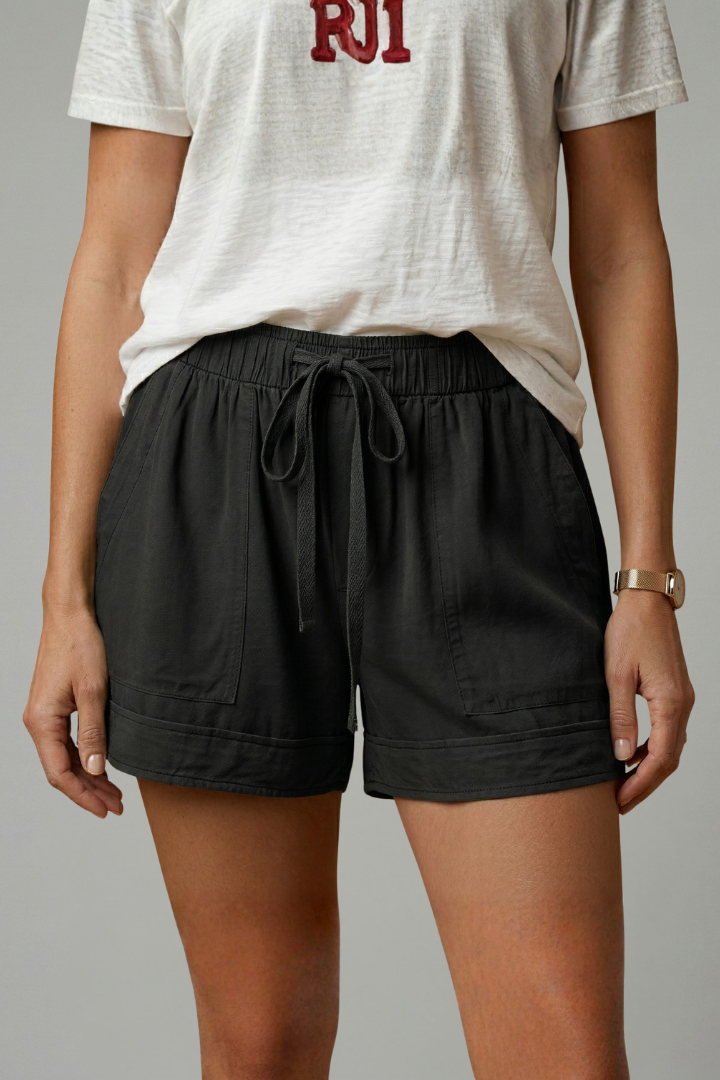 Thirielle | Dames Shorts met Trekkoord – Relaxte Pasvorm, Elastische Taille, Casual Zomershorts