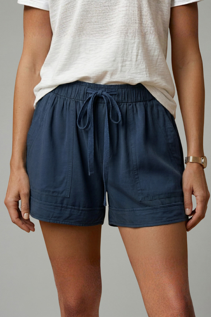 Thirielle | Dames Shorts met Trekkoord – Relaxte Pasvorm, Elastische Taille, Casual Zomershorts